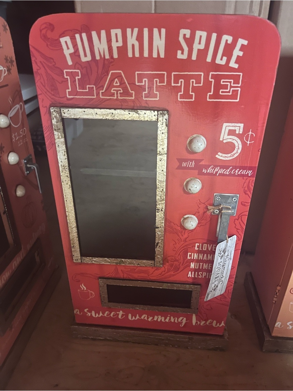 Pumpkin Spice Cabinet